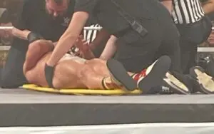 Ilja Dragunov Suffers Apparent Injury During 12/19 WWE NXT Television Taping Event Ilja Dragunov Suffers Apparent Injury During 12/19 WWE NXT Television Taping Event