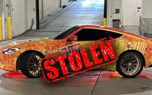 WWE Slim Jim Custom Nissan Z Car Stolen WWE Slim Jim Custom Nissan Z Car Stolen