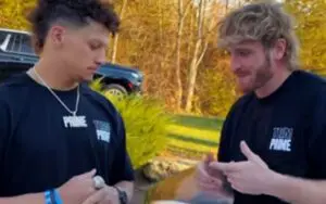 Logan Paul Trades WWE US Title for Patrick Mahomes' Super Bowl Ring
