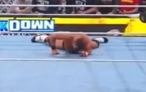 LA Knight Bleeds During Main Event Of 1/5 WWE New Year's Revolution SmackDown