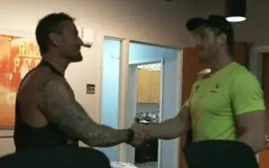 CM Punk Has Brief Interaction With Logan Paul Before WWE Royal Rumble PLE