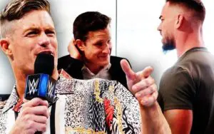 Grayson Waller Challenges Journalists to Tag Match Following Austin Theory Confrontation