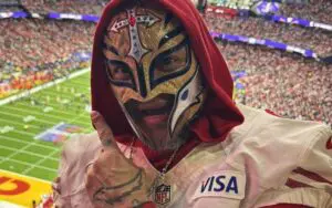Rey Mysterio Attends Super Bowl LVIII in Las Vegas