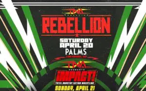 TNA Rebellion's Original Venue Revealed