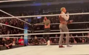 Cody Rhodes Gives Away His Shoes After SmackDown Goes Off The Air