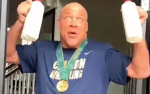 Kurt Angle Calls His Daughter A Future GOAT In Wholesome Video