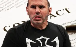 Matt Hardy Reveals AEW Contract Expiry Set for March