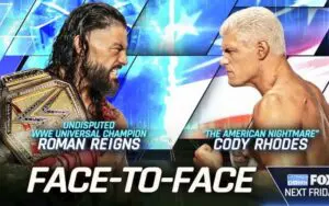 Roman Reigns & Cody Rhodes Face-to-Face Announced for 3/22 WWE SmackDown