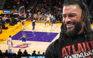 The Lakers Pay Tribute to Roman Reigns In Surprising Gesture During Recent Game