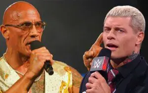 The Rock Shuts Down Fan Siding With Cody Rhodes