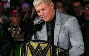 Cody Rhodes Addresses Changing WWE Title Design After WrestleMania 40 Sunday