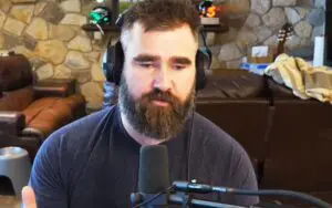 Jason Kelce Learned About WrestleMania 40 Plans at Last Minute Jason Kelce Learned About WrestleMania 40 Plans at Last Minute