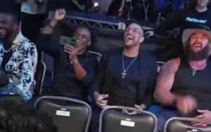 Multiple WWE Superstars Singing Cody Rhodes' Theme Song at UFC Event