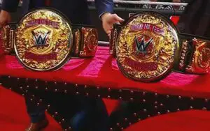 New World Tag Team Titles Unveiled on 4/15 WWE RAW