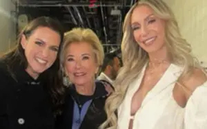 Stephanie McMahon & Linda McMahon Spotted With Charlotte Flair at WrestleMania 40