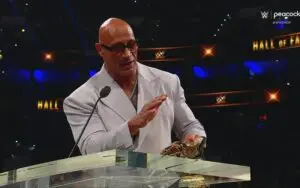 The Rock Presented with Special People's Championship at 2024 WWE Hall Of Fame