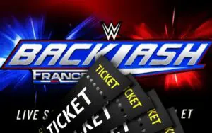 WWE Backlash Tickets Selling Out Quickly