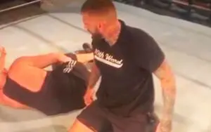 Corey Graves Seen Performing Insane Wrestling Moves During Sparring Session
