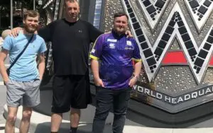 Darts Sensation Luke Littler Makes Surprise Visit to WWE Headquarters