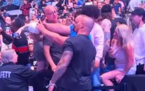Fan Takes Nasty Fall in Front of Randy Orton at UFC Fight Night