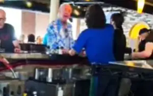 Footage Shows Ric Flair's Heated Confrontation In Piesanos' Restaurant