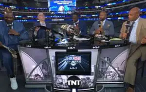 Inside The NBA Crew Surprised with AEW Championship Belts and Exclusive Sneaker Gifts