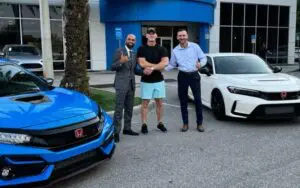 John Cena Unexpectedly Purchases Brand New Car During Routine Service Visit for Old Car John Cena Unexpectedly Purchases Brand New Car During Routine Service Visit for Old Car
