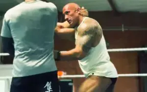 The Rock Completes Day 1 of MMA Training for 'The Smashing Machine'