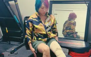 Asuka Shares Grueling Rehabilitation Journey Post Knee Surgery