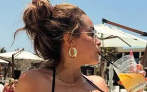 Kayla Braxton Switches Into 'Airplane Mode' for Poolside Photo Drop