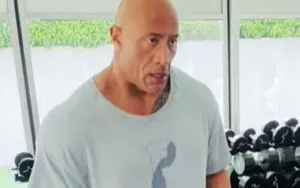 The Rock Already Hitting The Gym After Suffering Elbow Injury