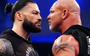 Goldberg Claims High Profile Match with Roman Reigns Was a Favor to Him