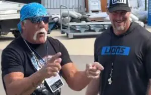 Hulk Hogan Cuts Promo During Detroit Lions NFL Training Camp