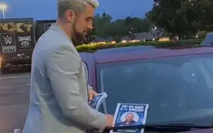 Joe Hendry Spotted Outside WWE Performance Center Promoting His Upcoming Live Concert