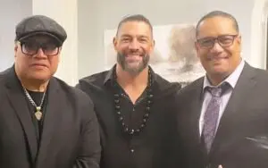 Roman Reigns Seen at Father Sika Anoa'i's Memorial Service