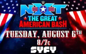 WWE NXT Great American Bash Coming to Syfy in August WWE NXT Great American Bash Coming to Syfy in August
