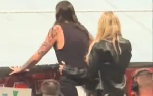 Dominik Mysterio and Liv Morgan Emerge from the Ring During 8/5 WWE RAW Segment in Unseen Footage