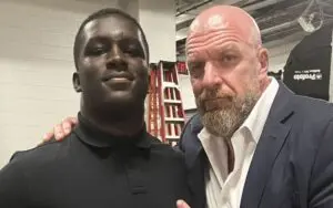 Mark Henry's Son Jacob Linked Up with Triple H at WWE SummerSlam