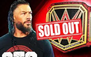 Roman Reigns' Return at SummerSlam Triggers Quick Sell-Out of Limited Edition Belt