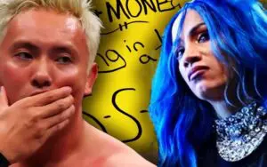 AEW Confiscates Fan Sign Hinting at Mercedes Mone & Kazuchika Okada Relationship During 9/18 Dynamite