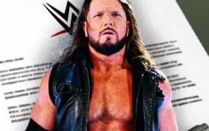 AJ Styles’ WWE Contract Nearing Its Expiration AJ Styles’ WWE Contract Nearing Its Expiration