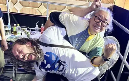Kenny Omega Receives First Wrestling Move After Surgery Amidst AEW Hiatus