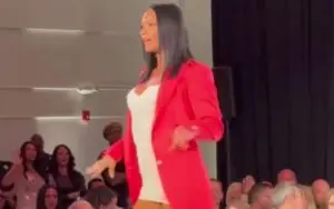 Kiana James Struts the Runway for Couture Designer Behind John Cena’s Iconic Outfits