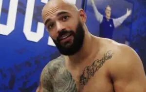 Ricochet Reunites with Former Ally Backstage at 9/11 AEW Dynamite Ricochet Reunites with Former Ally Backstage at 9/11 AEW Dynamite