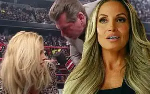 Trish Stratus Seemingly Defends ‘Barking Like a Dog’ Segment: "It Was Meant to Shock"