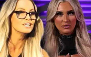 Trish Stratus Teases a Possible Showdown with Tiffany Stratton Trish Stratus Teases a Possible Showdown with Tiffany Stratton