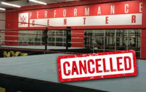 WWE Cancels Upcoming NXT Taping at Performance Center
