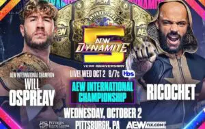 AEW Dynamite Preview for October 2nd: Bryan Danielson in Action, Will Ospreay Faces Ricochet & More