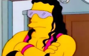 Bret Hart Originally Had Drastically Different Role on ''The Simpsons''