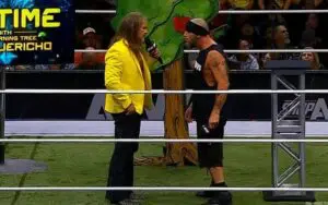 Chris Jericho Brings Jay Briscoe's Name Into ROH World Title Angle With Mark Briscoe During 10/2 AEW Dynamite